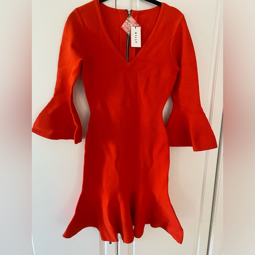 Milly knit mermaid dress new with tags size petite two